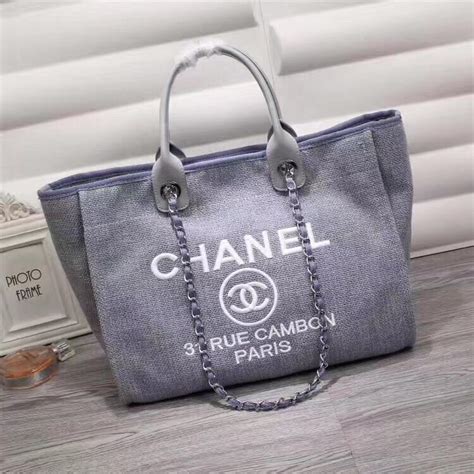 chanel beach bag blue|Chanel bag blue color.